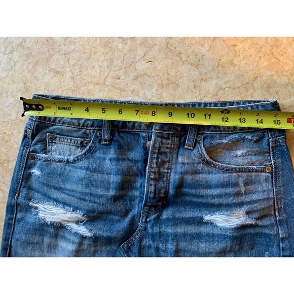 American Eagle Outfitters denim mini skirt size 4 - Picture 3 of 8